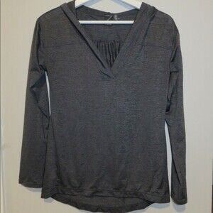 Z by Zella Hoodie Charcoal Gray Dynamic Pullover Lightweight Moisture Wicking
